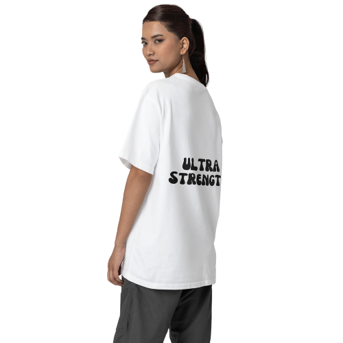 Bubble Text Oversized T-Shirt