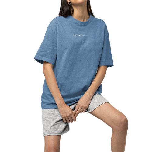 Oversized Heavy Text T-Shirt