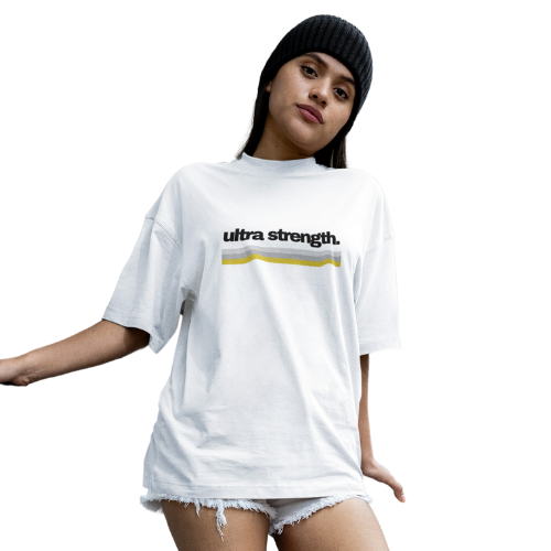 Oversized Heavy Text T-Shirt