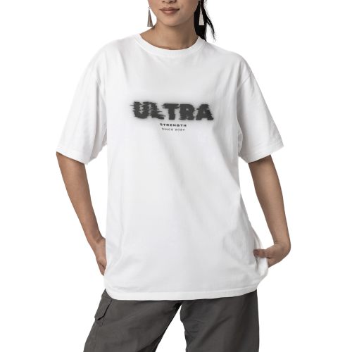 Oversized Heavy Text T-Shirt