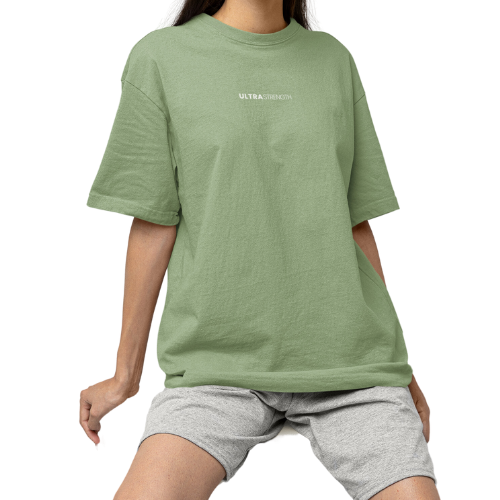 Oversized Heavy Text T-Shirt