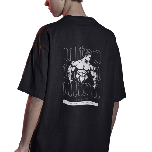 Oversized Heavy Graphic T‑Shirt