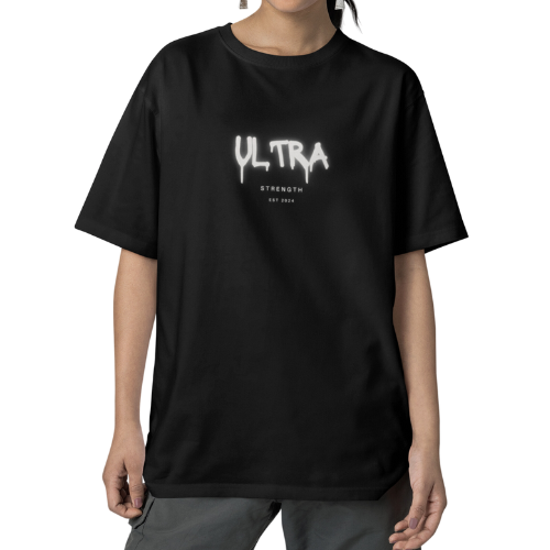 Oversized Heavy Text T-Shirt