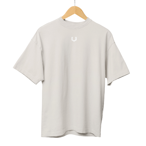 Bubble Text Oversized T-Shirt
