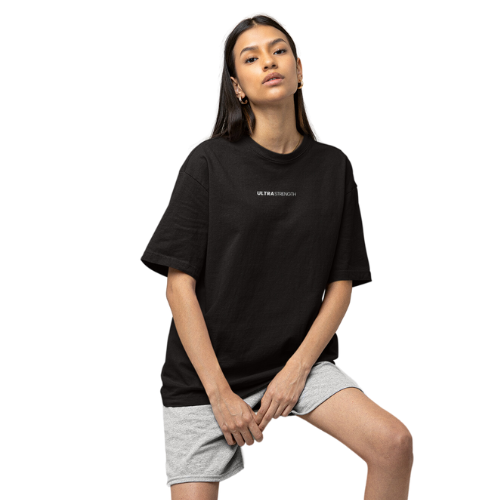 Oversized Heavy Text T-Shirt