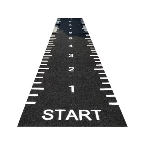 Black Astro Turf Track